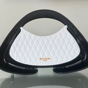 Balmain Black and White Tote Bag